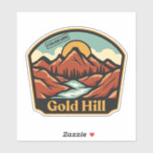 Goldhügel, Colorado-Sticker Aufkleber (Blatt)