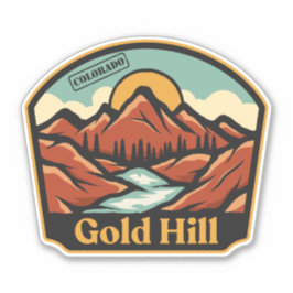 Goldhügel, Colorado-Sticker Aufkleber