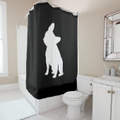 Goldhund | niedliche Schenkung Duschvorhang (Beispiel)