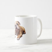 Goldhunde-Cub, süß gekräuselt Kaffeetasse (VorderseiteRechts)