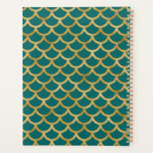 Goldhusch aus Fisch - Neues Jahr Planer (Rückseite)