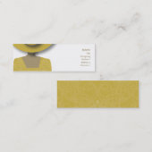 Goldhut - dünn mini visitenkarte (Vorne/Hinten)