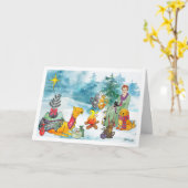 Goldie 2017 karte (Gelbe Blume)