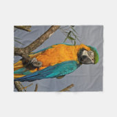 Goldie Blue Fleece Blanket (Vorderseite (Horizontal))