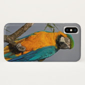 Goldie Blue iPhone X Case (Rückseite (Horizontal))