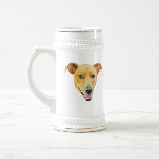 Goldie Cay stein Bierglas (Links)