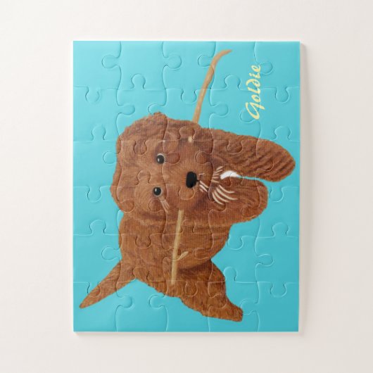 Goldie Doode Jigsaw Puzzle (Vertikal)