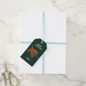 Goldie Doodle Grün Geschenkanhänger (Mit Garn)