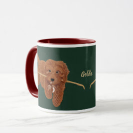 Goldie Golden Doodle Combo Mug Tasse