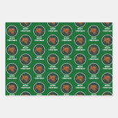 Goldie Golden Doodle Geschenkpapier Set (Vorderseite 3)