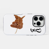 Goldie Golden Doodle Weiß iPhone Hülle (Rückseite (Horizontal))