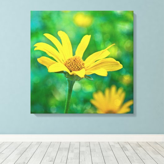 Goldie Leinwanddruck (Insitu (Holzboden))