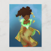 Goldie Postkarte (Vorderseite)