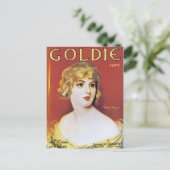 Goldie Song Postkarte (Stehend Vorderseite)