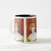 Goldie Song Zweifarbige Tasse (Vorderseite Links)