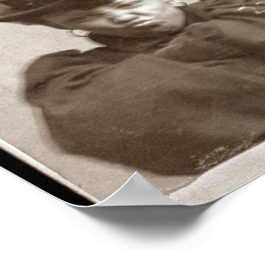 Goldie Williams Mugshot Poster (Ecke)