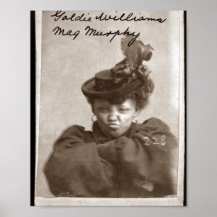 Goldie Williams Mugshot Poster