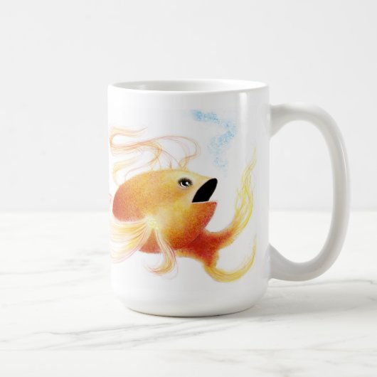 Goldielox 15-Unze-klassische weiße Tasse (Rechts)