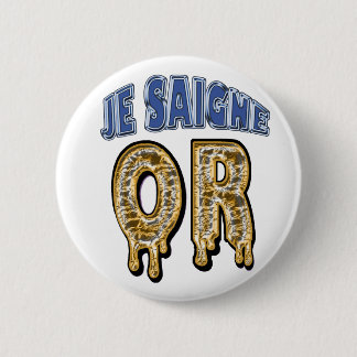 Goldikova Fan-Knopf (ich blute Gold) Button