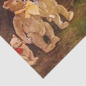 "Goldilocks and the Bears" von Jessie Willcox Smit Seidenpapier (Ausschnitt)