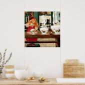 "Goldilocks and the Porridge" von Jessie W Smith Poster (Küche)