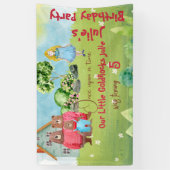 Goldilocks Birthday Banner (Vertikal)