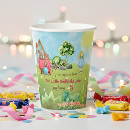 Goldilocks Birthday Paper Cup Pappbecher