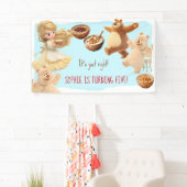 Goldilocks Geburtstag Banner (Insitu)