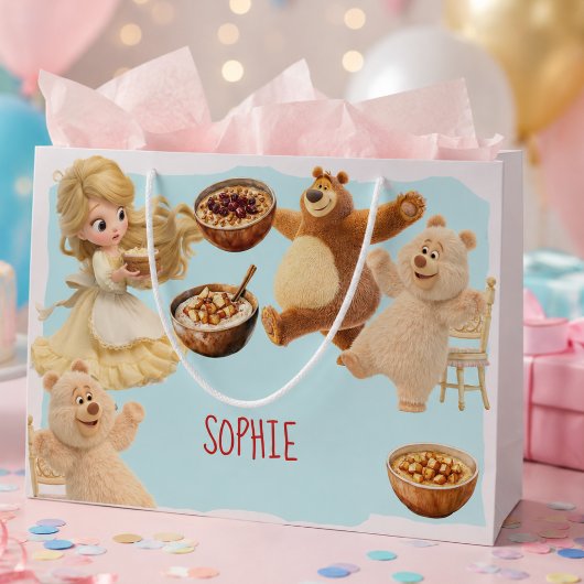 Goldilocks Geburtstag Große Geschenktüte