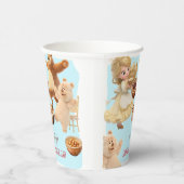 Goldilocks Geburtstag Pappbecher (Rechts)
