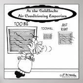 Goldilocks Klimatisierung Emporium Poster (Vorne)