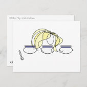 Goldilocks Postkarte (Vorne/Hinten)