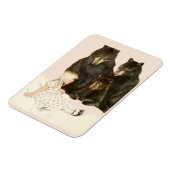 Goldilocks & the 3 Bears Vintage Magnet (Linke Seite)