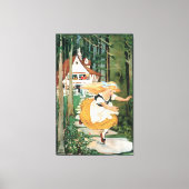Goldilocks & The Three Bears Canvas Print Leinwanddruck (Vorderseite)