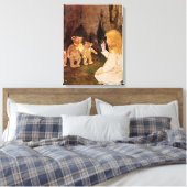 "Goldilocks und die drei Bären" Leinwanddruck (Insitu (Schlafzimmer))