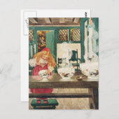Goldilocks und die drei Bären Postkarte (Vorne/Hinten)
