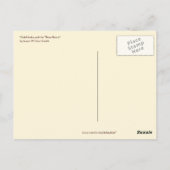 "Goldilocks und die drei Bären" Postkarte (Rückseite)