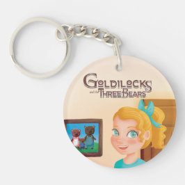 Goldilocks und die drei Bären Schlüsselanhänger