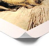 Goldilocks und The Three Bears von Arthur Rackham Poster (Ecke)