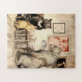 Goldilocks und The Three Bears von Arthur Rackham Puzzle (Horizontal)