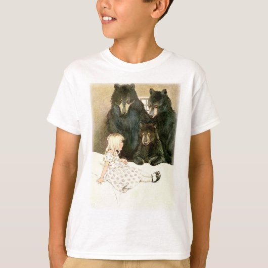 GOLDILOCKS wurde von den drei Bären entdeckt T-Shirt (Vorderseite)