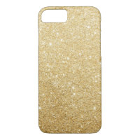 GoldImitat-Glitzer LuxusiPhone 7 Fall