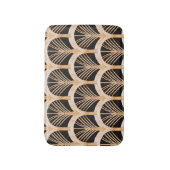 Goldimitation: Aquarellkunst Deko. Badematte (Vorderseite Vertikal)