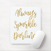 Goldimmer Schein-Liebling Mousepad (Mit Mouse)