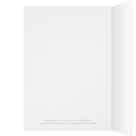 Golding 1887 Druckpressekarte (Innen (Links))