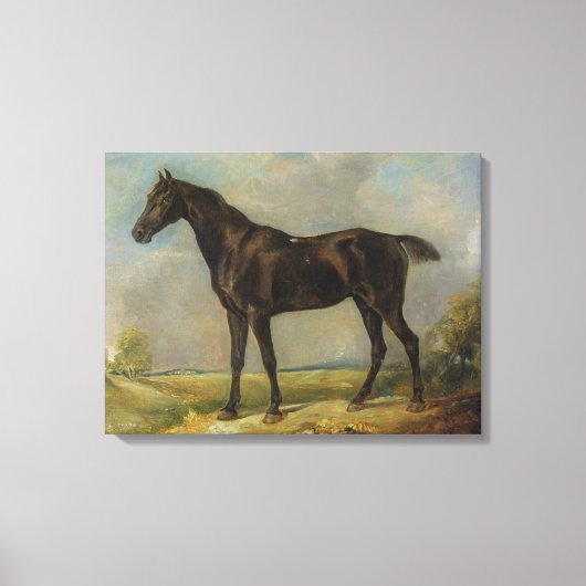 Golding Constable's Black Riding-Horse, c.1805-10 Leinwanddruck (Vorderseite)