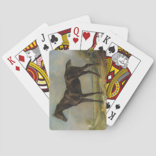 Golding Constable's Black Riding-Horse, c.1805-10 Spielkarten