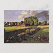 Golding Constable's Flower Garden Artwork Postkarte (Vorderseite)