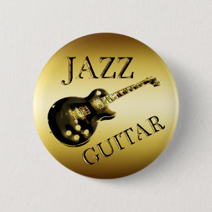 GOLDjazz-GITARRE Button