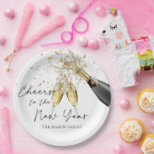 Goldjubiläum für die Teller des Neujahrspapiers de (Party)